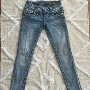 Miss Me Women's Distressed Denim Skinny Jeans